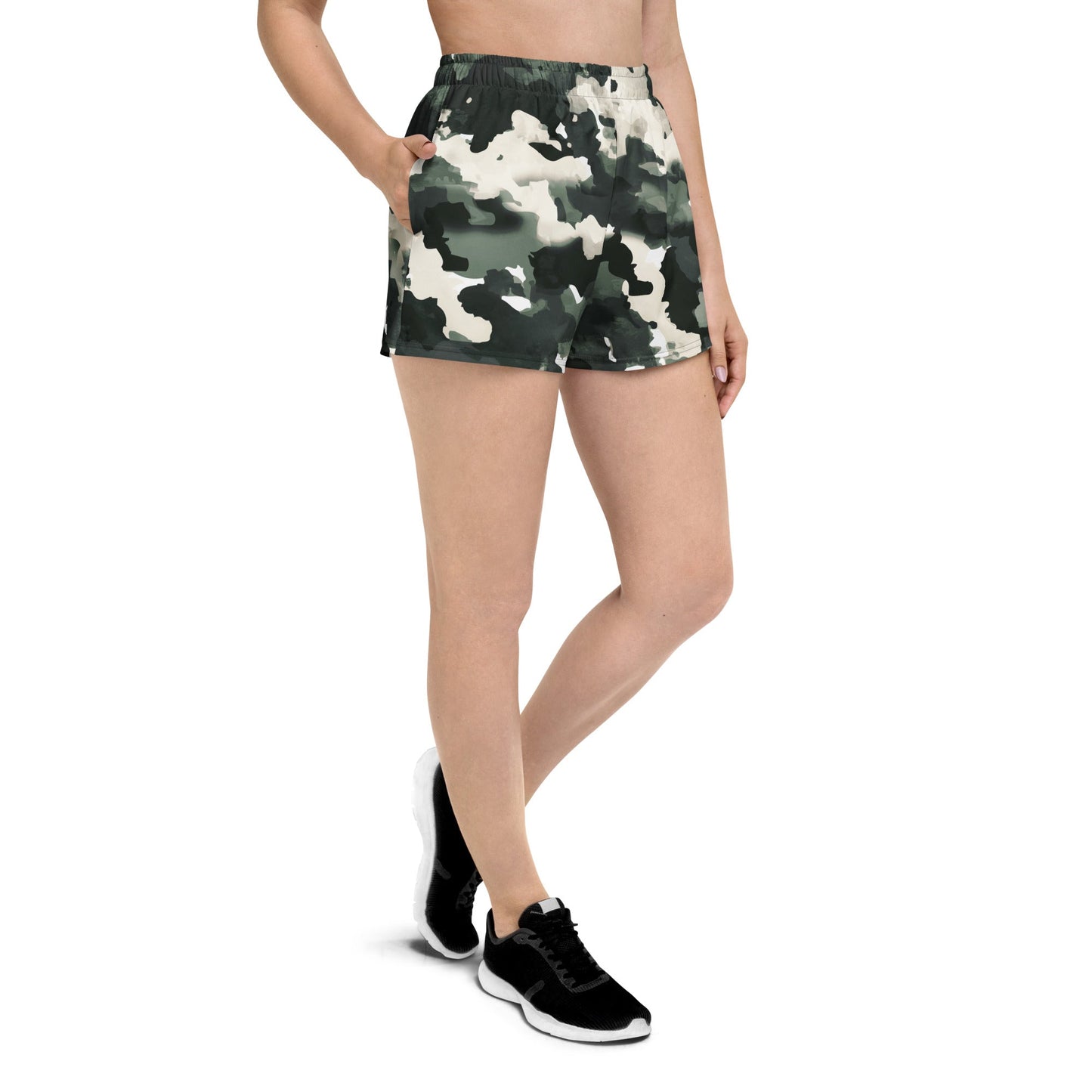 Women's Athletic Shorts - Eco - Friendly Fitness Wear for Her - PratSN