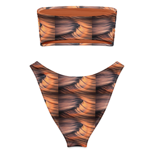 Women's bandeau bikini Set | Swimwear - PratSN