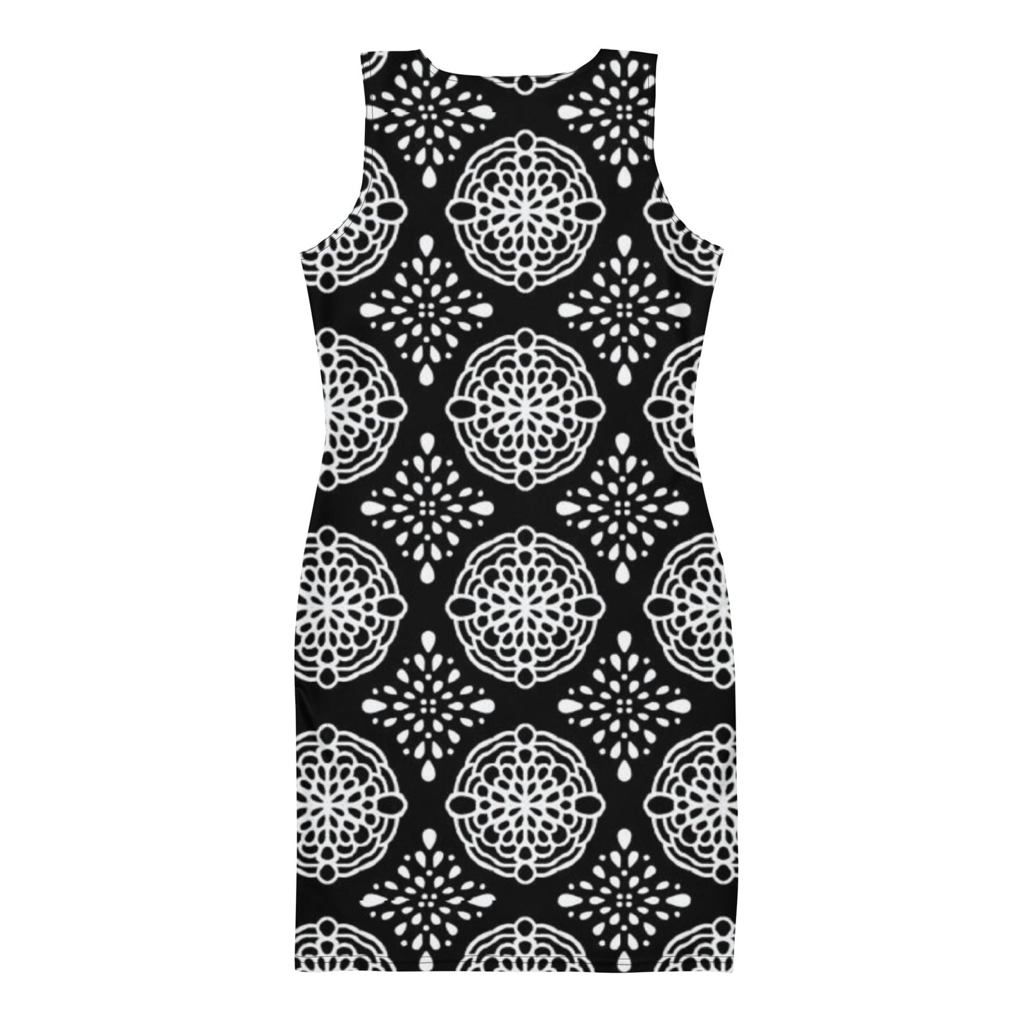 Women's Bodycon dress, Black White Pencil Dresses, Body hugging fit tank top dress, elegant bodycon, sleeveless dress for your favorite party, summer and spring dress - PratSN
