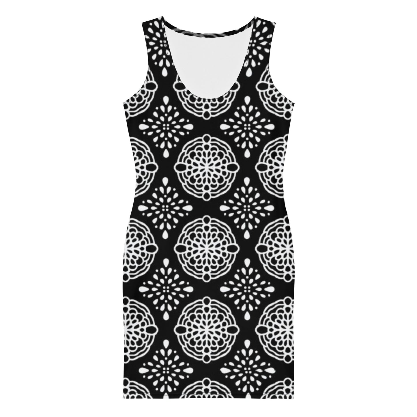 Women's Bodycon dress, Black White Pencil Dresses, Body hugging fit tank top dress, elegant bodycon, sleeveless dress for your favorite party, summer and spring dress - PratSN