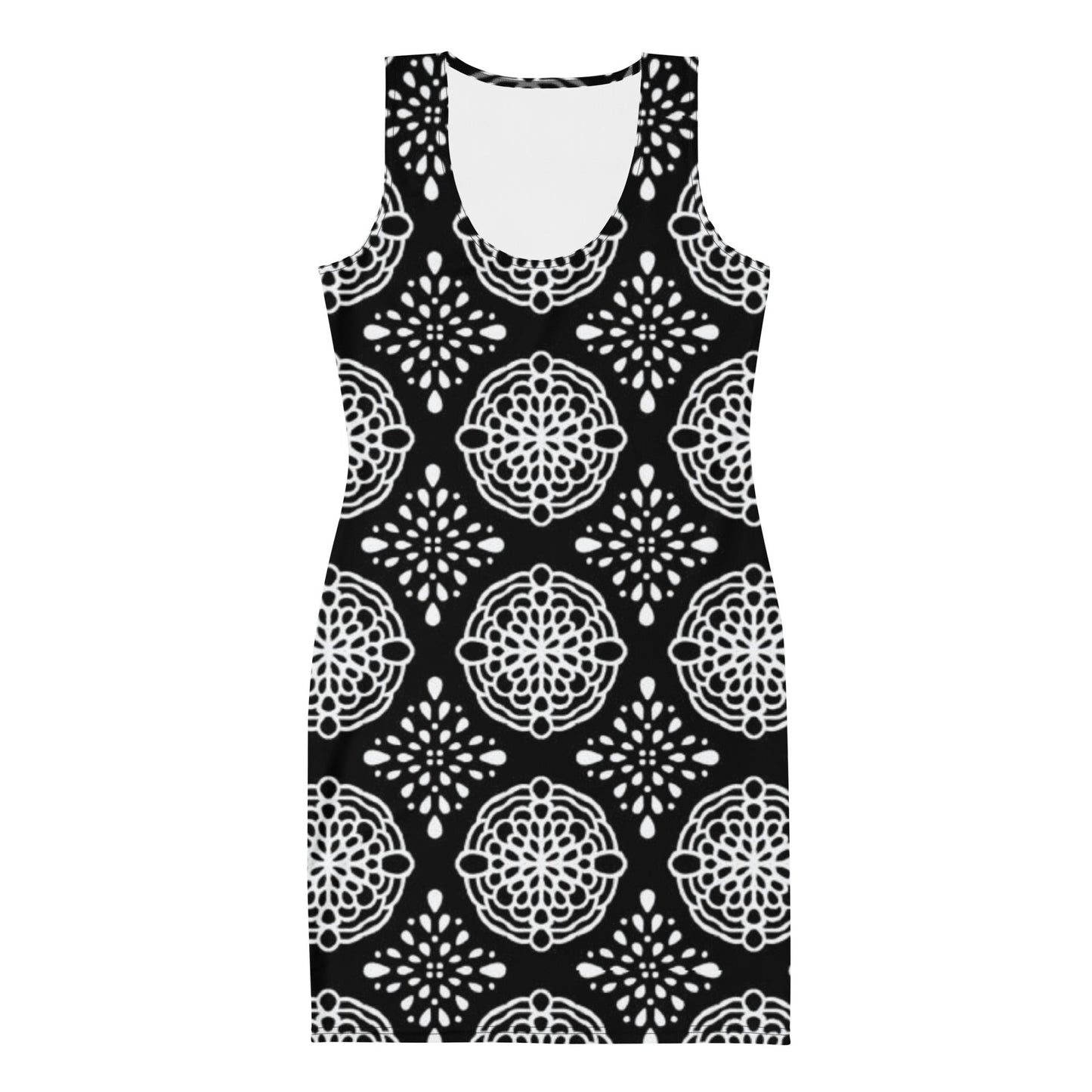Women's Bodycon dress, Black White Pencil Dresses, Body hugging fit tank top dress, elegant bodycon, sleeveless dress for your favorite party, summer and spring dress - PratSN