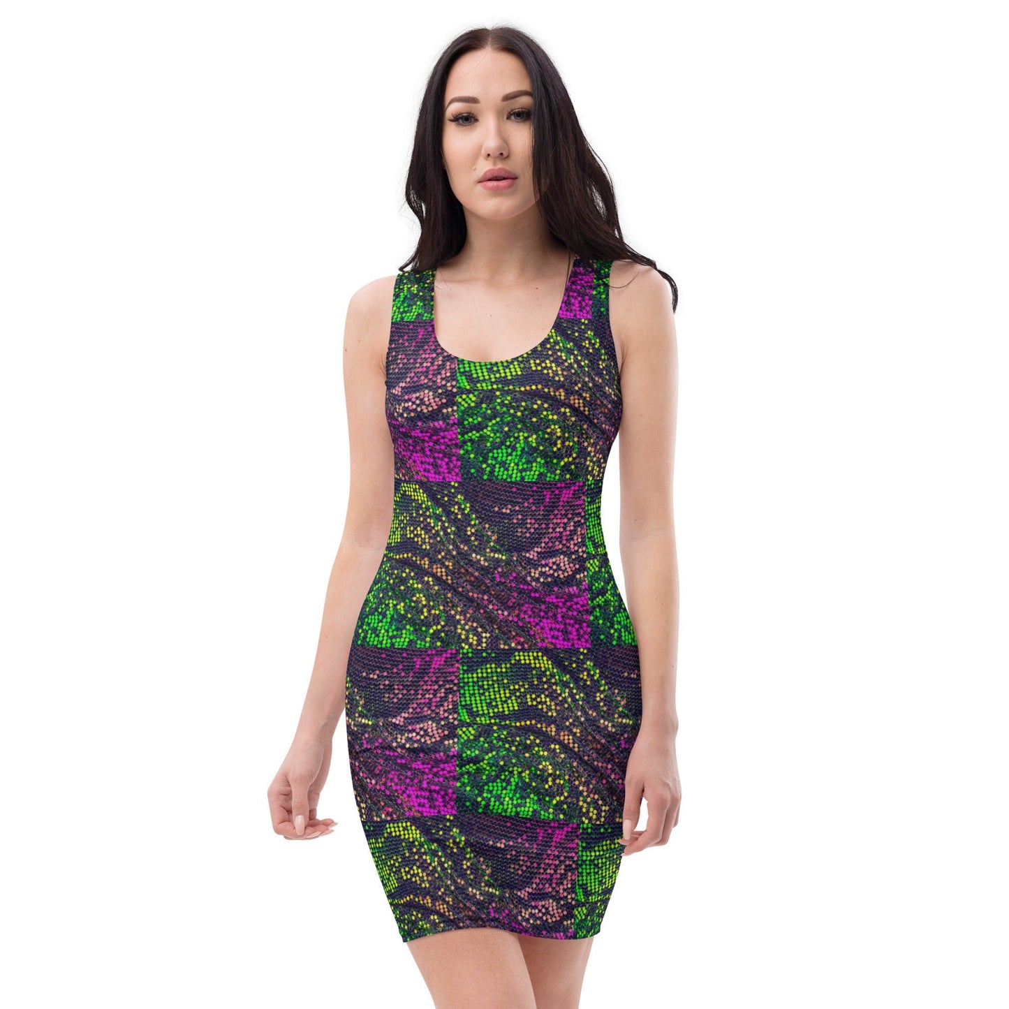 Women's Bodycon dress, Body hugging fit tank top dress, elegant bodycon, sleeveless dress for your favorite party, summer and spring dress - PratSN
