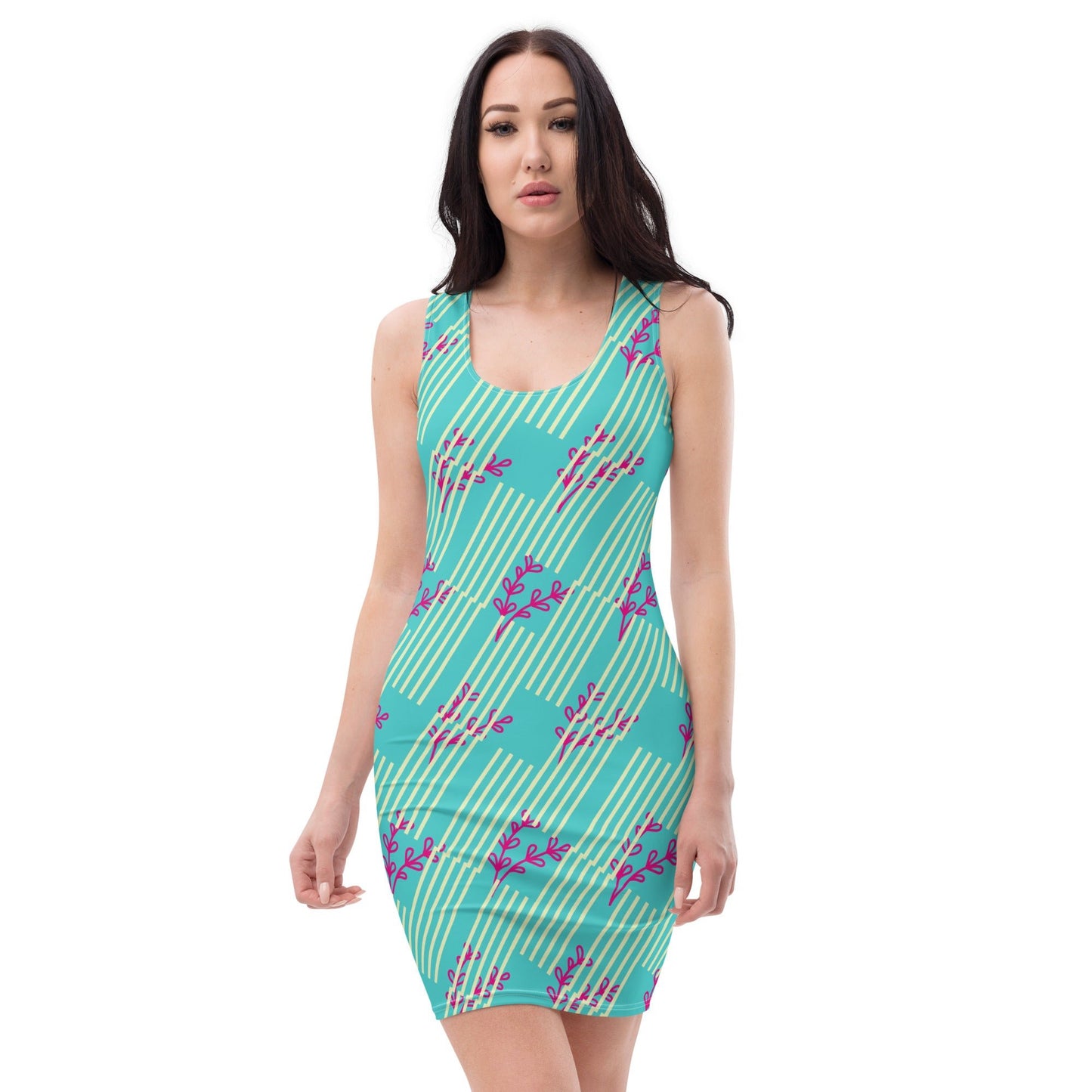 Women's Bodycon dress, Body hugging fit tank top dress, elegant bodycon, sleeveless dress for your favorite party, summer and spring dress - PratSN