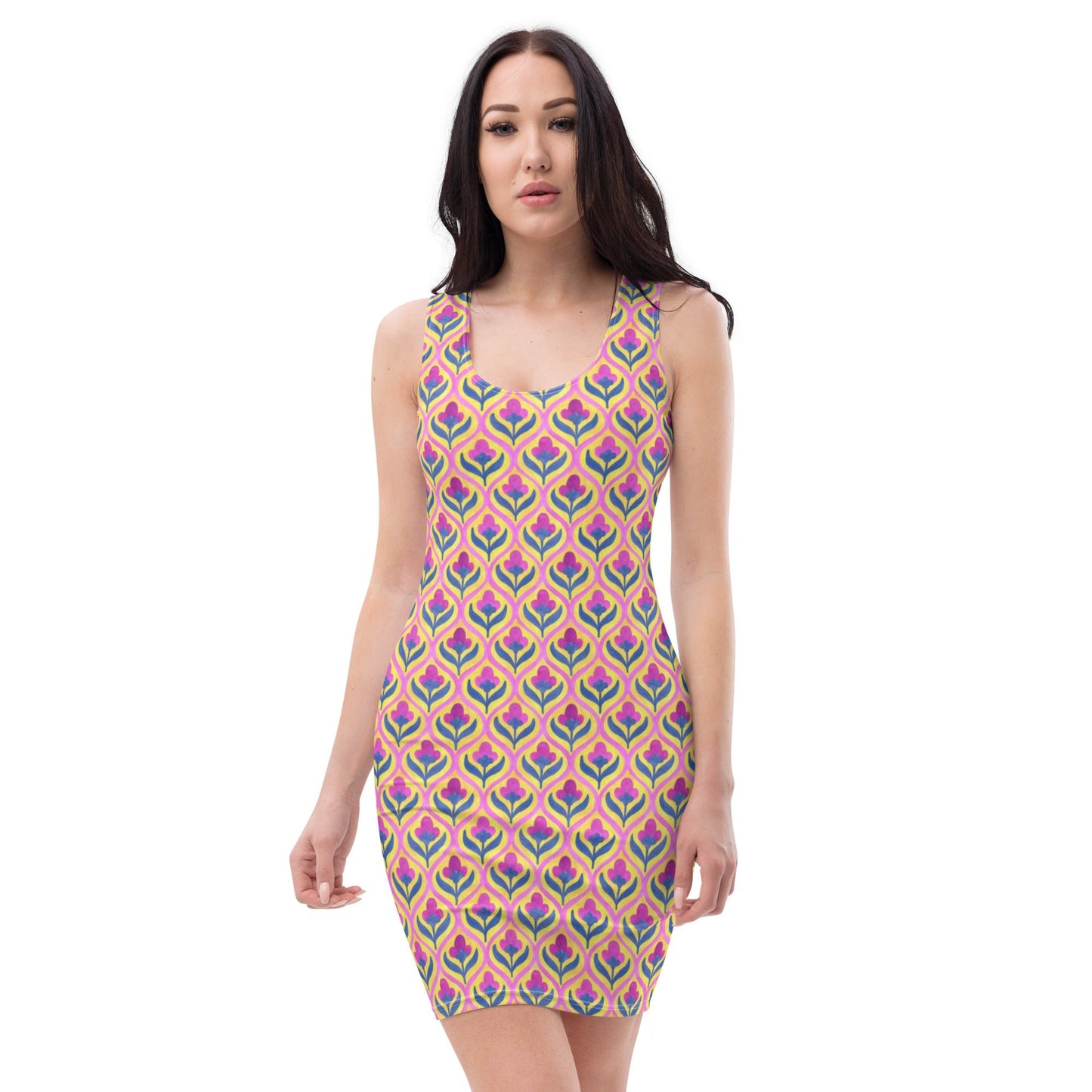 Women's Bodycon dress, Body hugging fit tank top dress, elegant bodycon, sleeveless dress for your favorite party, summer and spring dress - PratSN