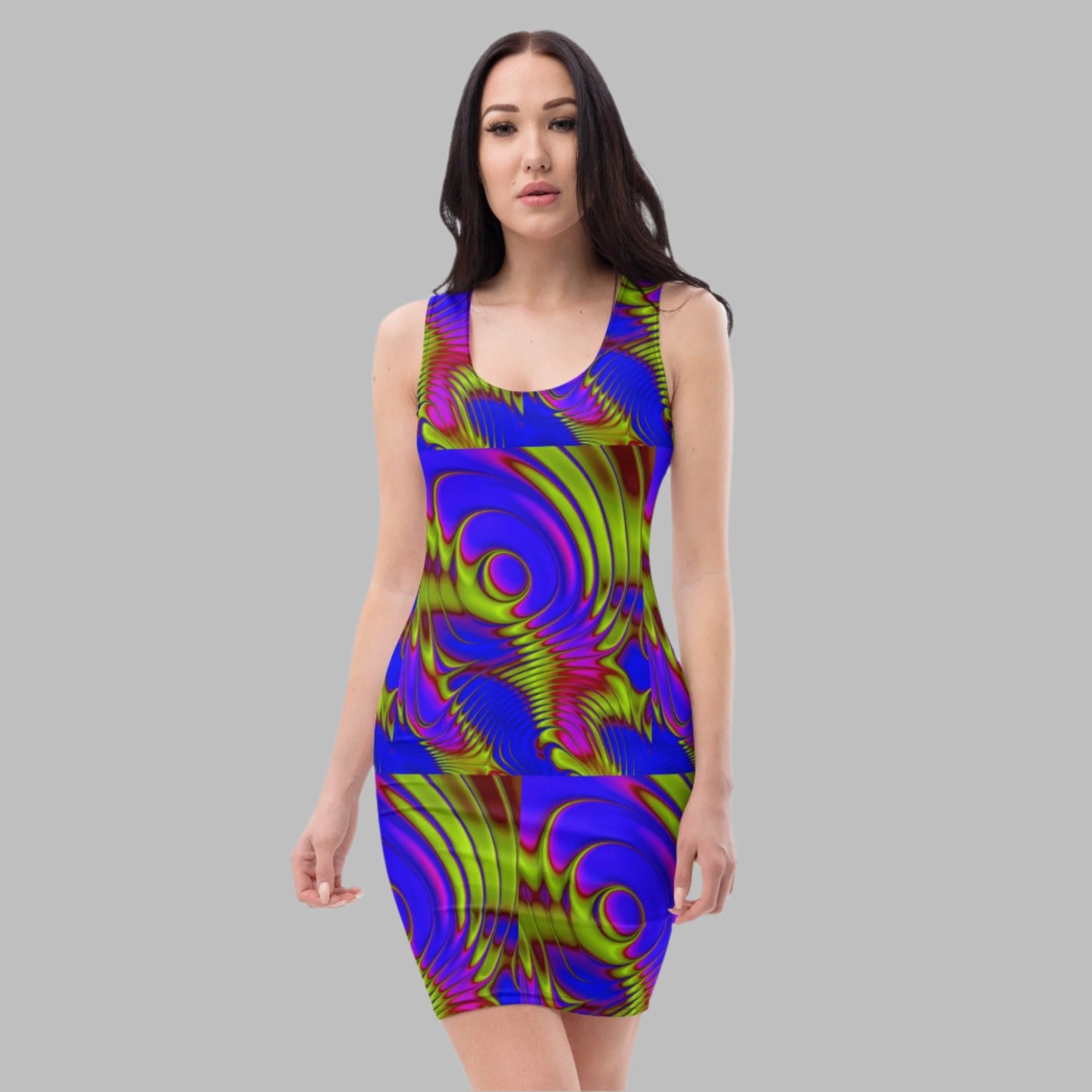 Women's Bodycon dress, Body hugging fit tank top dress, elegant bodycon, sleeveless dress for your favorite party, summer and spring dress - PratSN