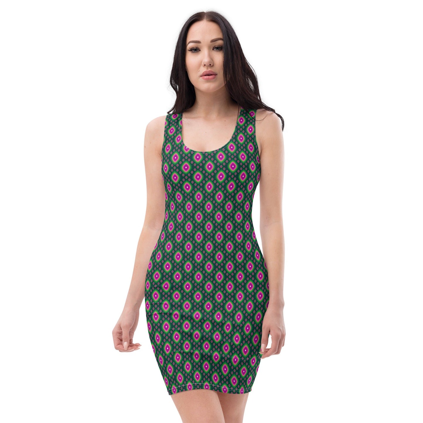 Women's Bodycon dress, Body hugging fit tank top dress, elegant bodycon, sleeveless dress for your favorite party, summer and spring dress - PratSN