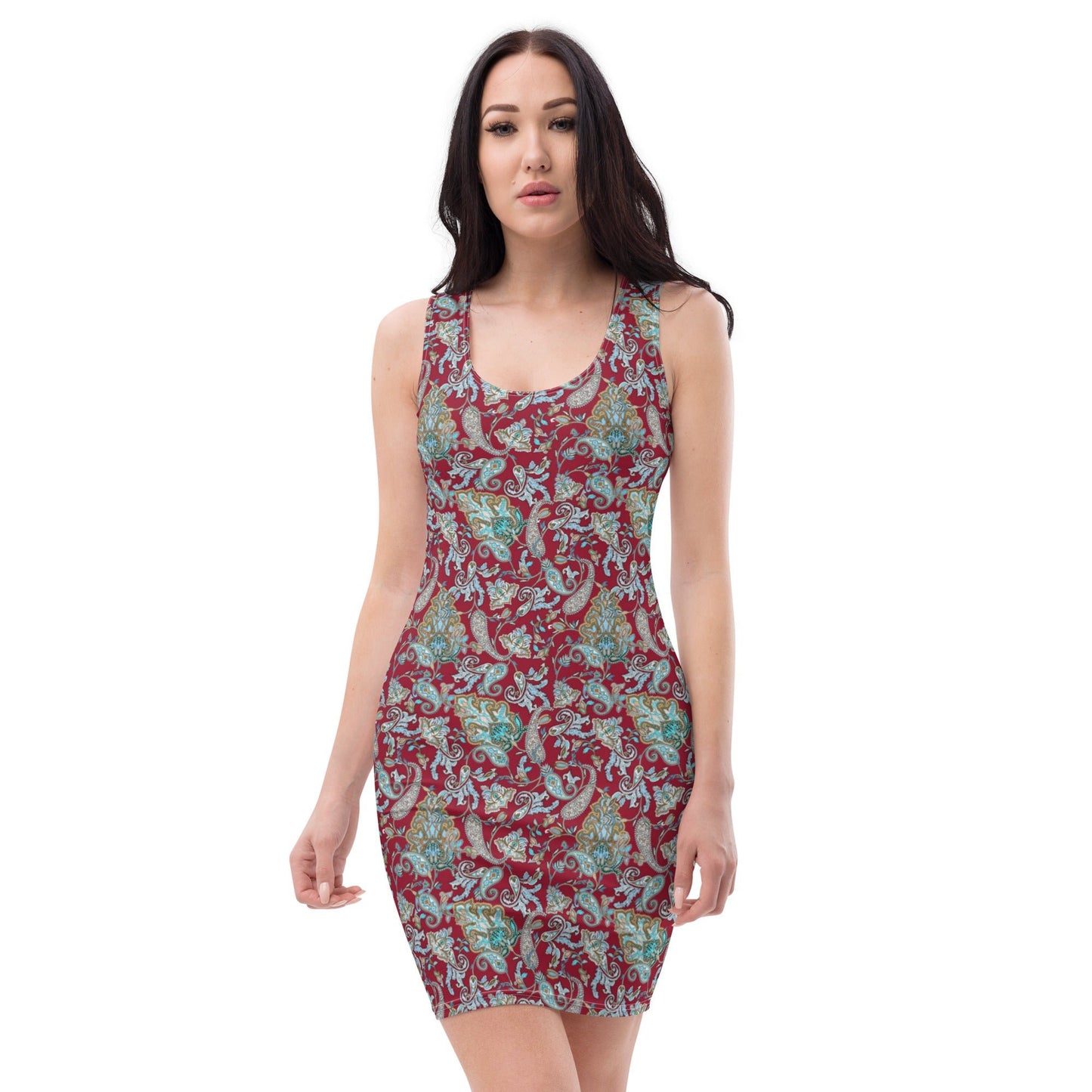 Women's Bodycon dress, Body hugging fit tank top dress, elegant bodycon, sleeveless dress for your favorite party, summer and spring dress - PratSN