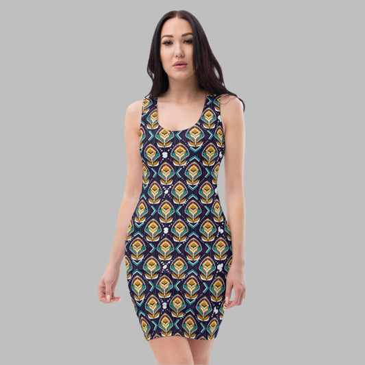 Women's Bodycon dress, Body hugging fit tank top dress, elegant bodycon, sleeveless dress for your favorite party, summer and spring dress - PratSN