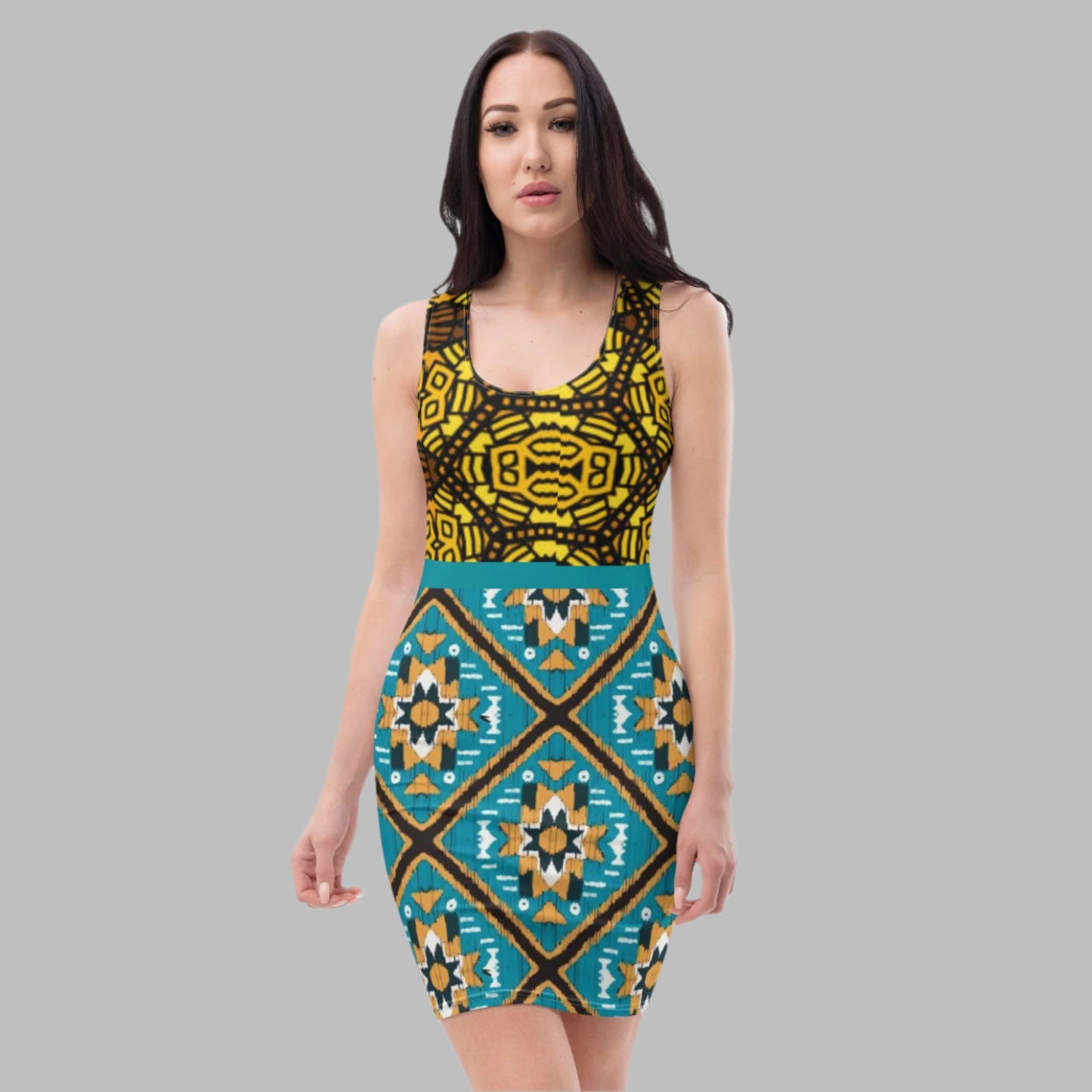 Women's Bodycon dress, Body hugging fit tank top dress, elegant bodycon, sleeveless dress for your favorite party, summer and spring dress - PratSN