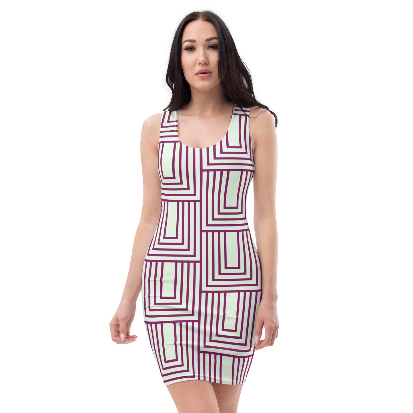 Women's Bodycon dress, Body hugging fit tank top dress, elegant bodycon, sleeveless dress for your favorite party, summer and spring dress - PratSN