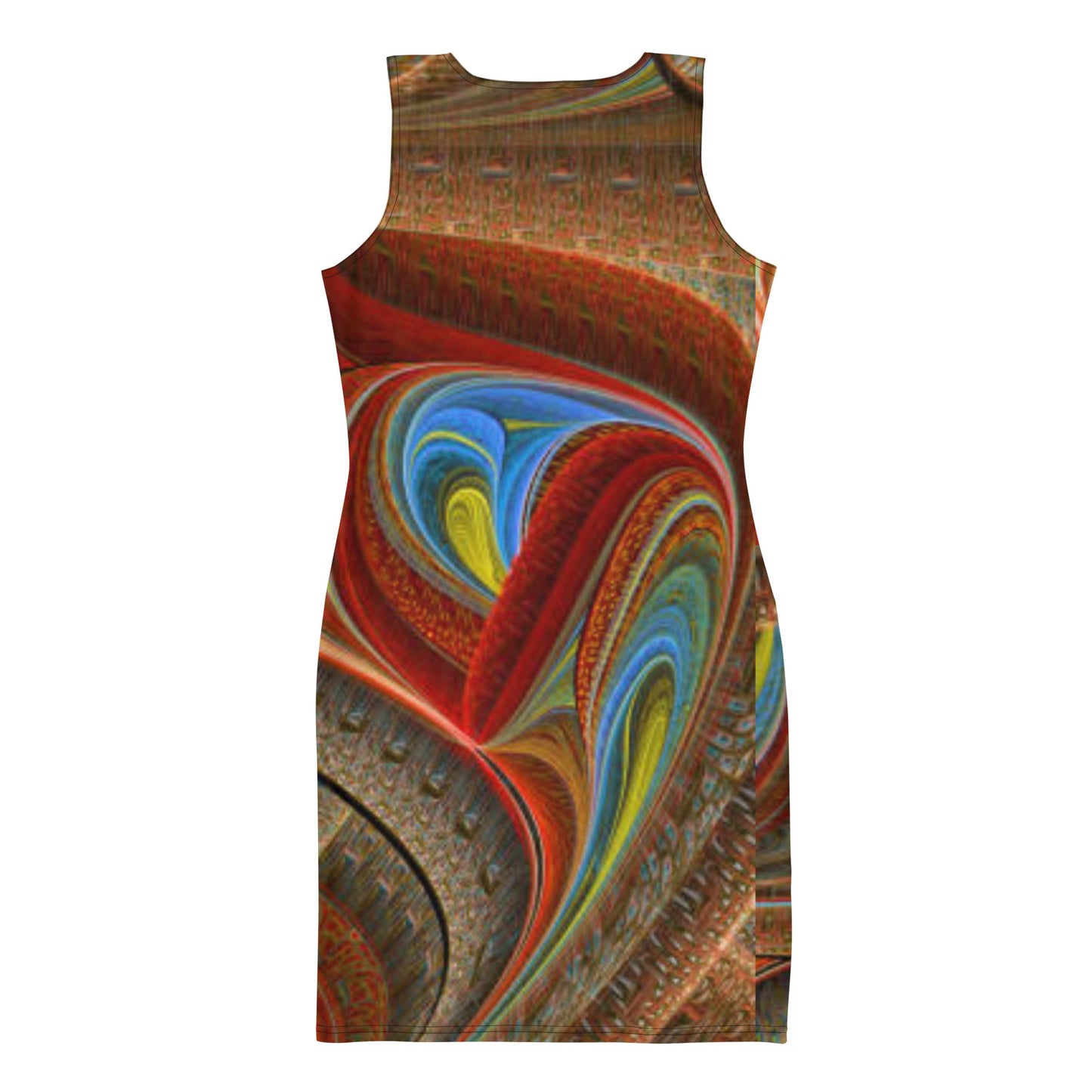 Women's Bodycon dress, bodycon dress, Blooming pattern dress, Body hugging fit tank top dress, elegant bodycon, sleeveless dress for your favorite party, summer and spring dress - PratSN