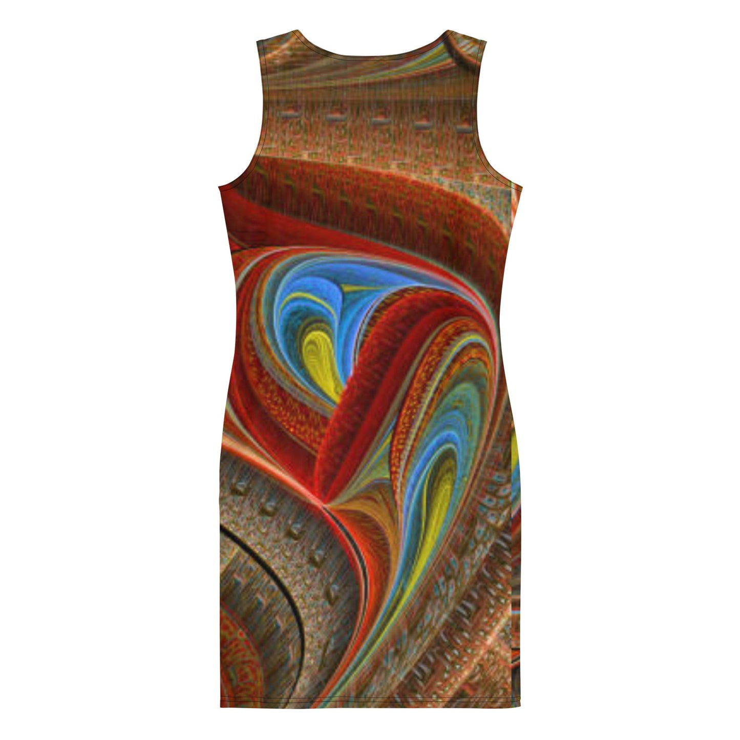 Women's Bodycon dress, bodycon dress, Blooming pattern dress, Body hugging fit tank top dress, elegant bodycon, sleeveless dress for your favorite party, summer and spring dress - PratSN