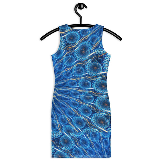 Women's Bodycon dress, bodycon dress, Blooming pattern dress, Body hugging fit tank top dress, elegant bodycon, sleeveless dress for your favorite party, summer and spring dress - PratSN