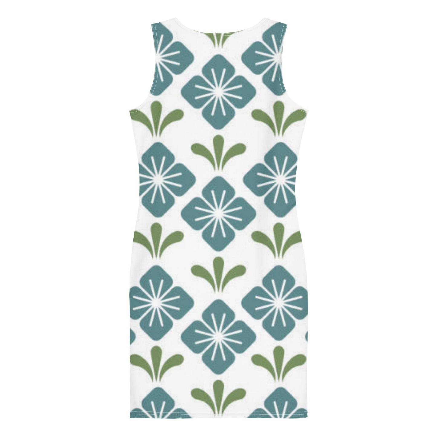 Women's Bodycon dress, Geometric Pattern, Body hugging fit tank top dress, elegant bodycon, sleeveless dress for your favorite party, summer and spring dress - PratSN