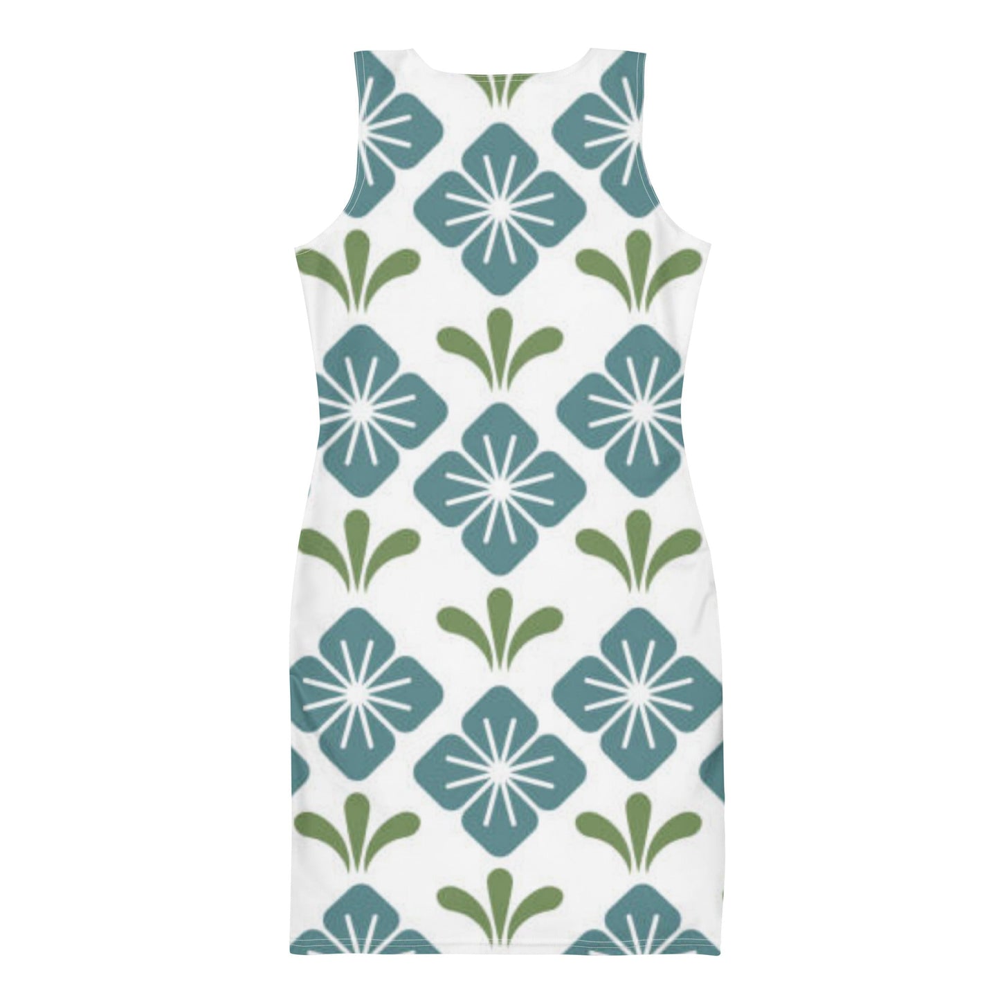 Women's Bodycon dress, Geometric Pattern, Body hugging fit tank top dress, elegant bodycon, sleeveless dress for your favorite party, summer and spring dress - PratSN