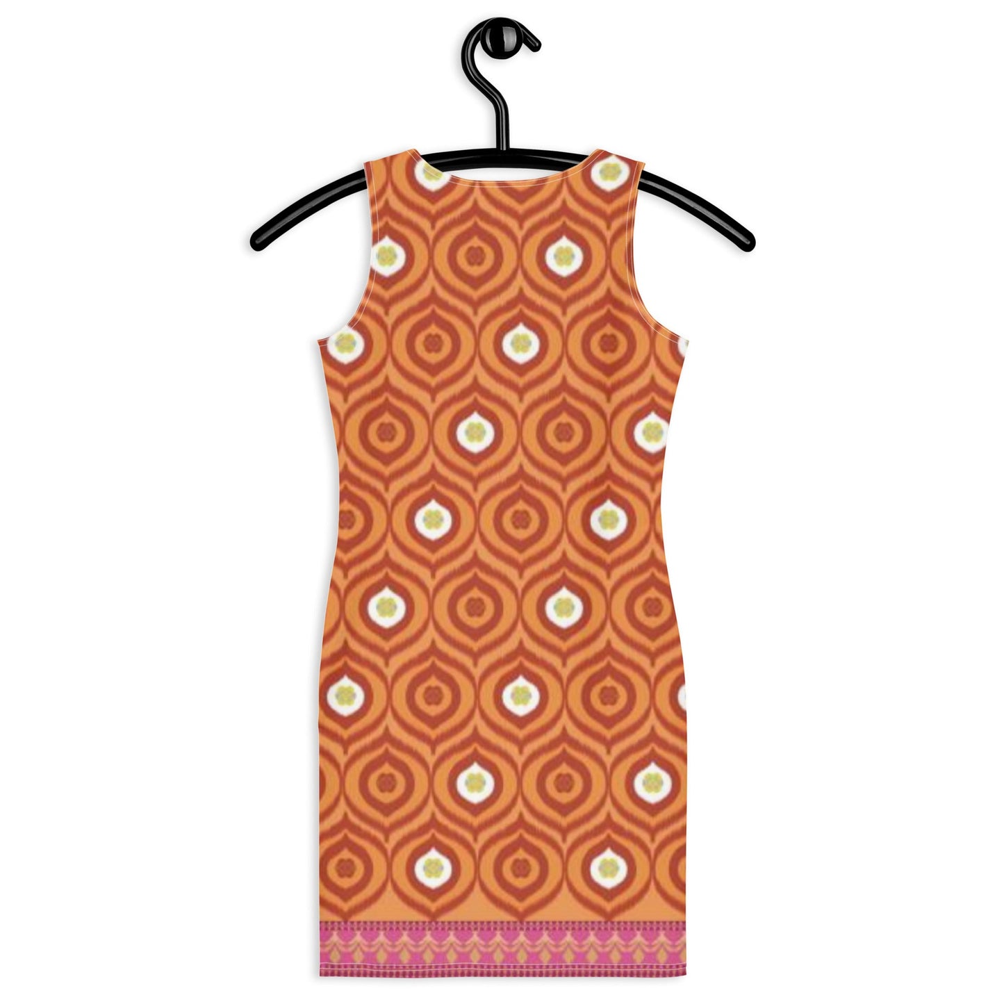 Women's Bodycon dress, Mango Tango Pencil Dresses, Body hugging fit tank top dress, elegant bodycon, sleeveless dress for your favorite party, summer and spring dress - PratSN