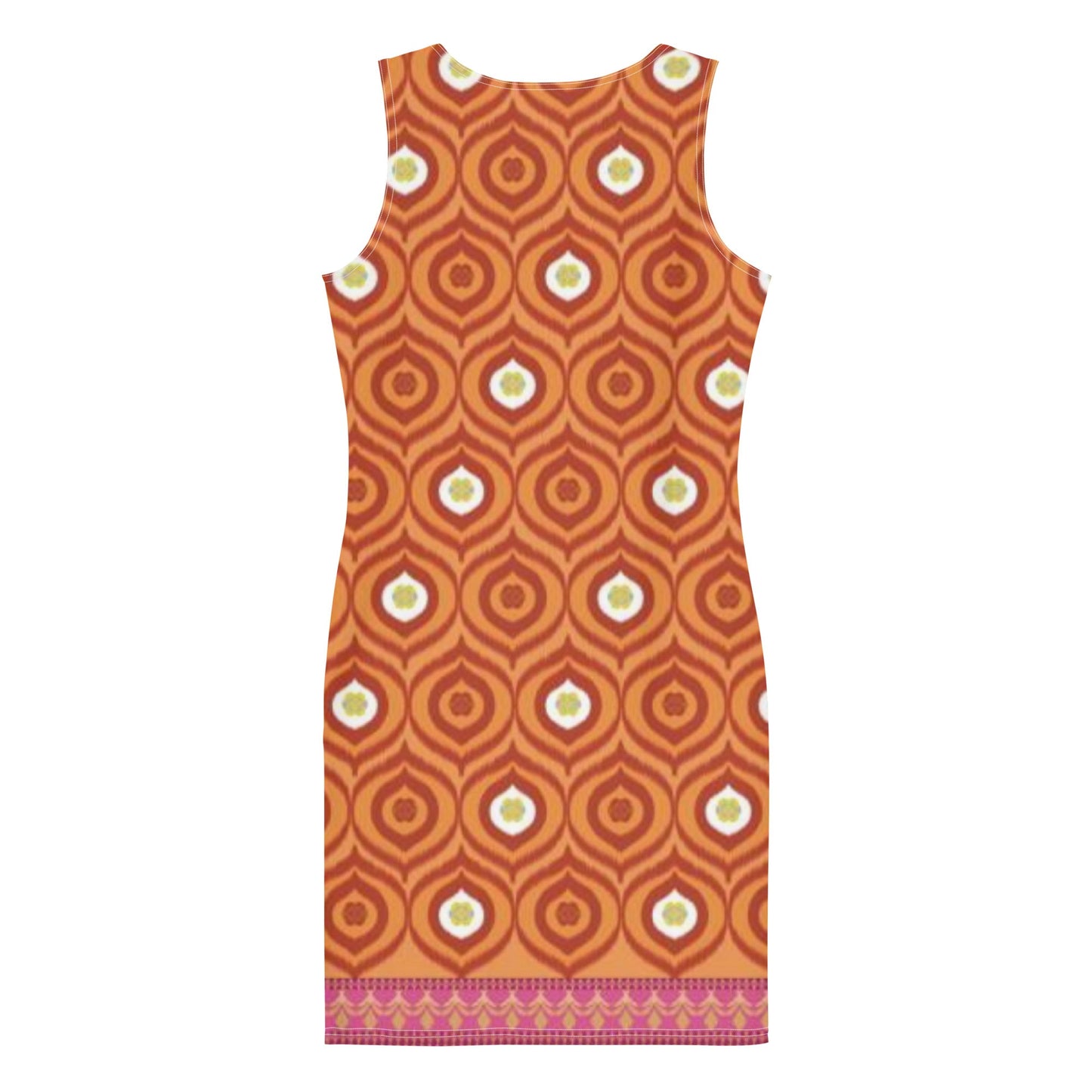 Women's Bodycon dress, Mango Tango Pencil Dresses, Body hugging fit tank top dress, elegant bodycon, sleeveless dress for your favorite party, summer and spring dress - PratSN
