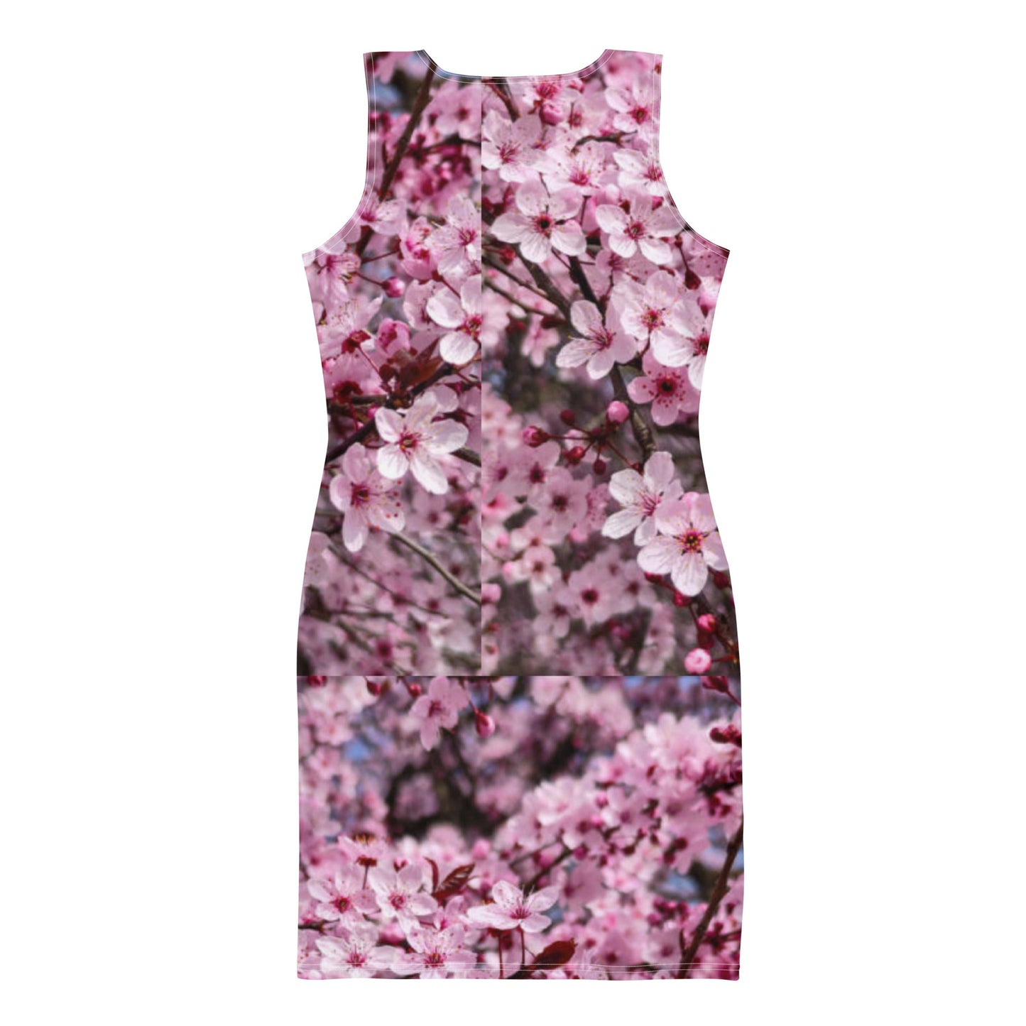 Women's Bodycon dress, Pink Floral Pencil Dresses, Body hugging fit tank top dress, elegant bodycon, sleeveless dress for your favorite party, summer and spring dress - PratSN