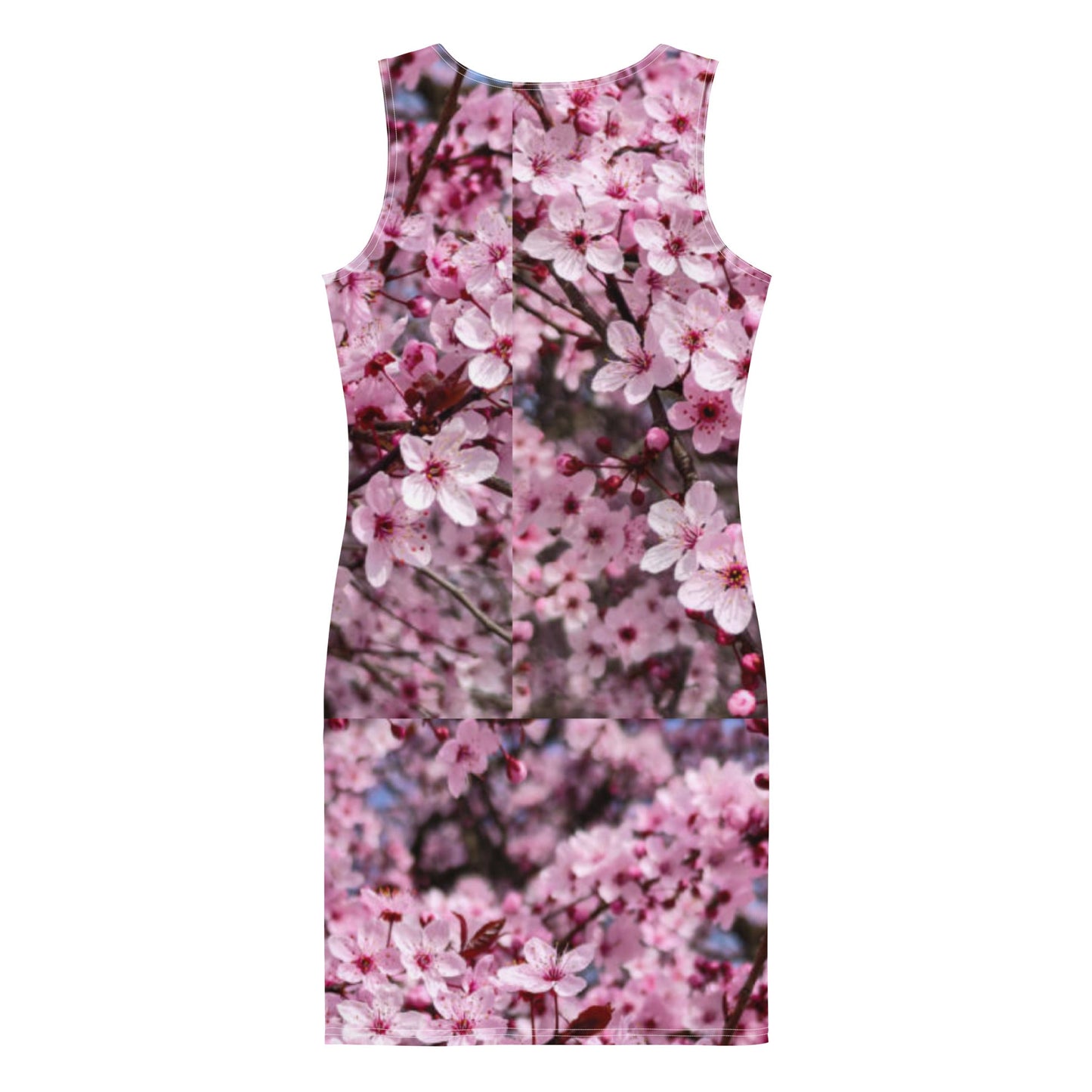 Women's Bodycon dress, Pink Floral Pencil Dresses, Body hugging fit tank top dress, elegant bodycon, sleeveless dress for your favorite party, summer and spring dress - PratSN