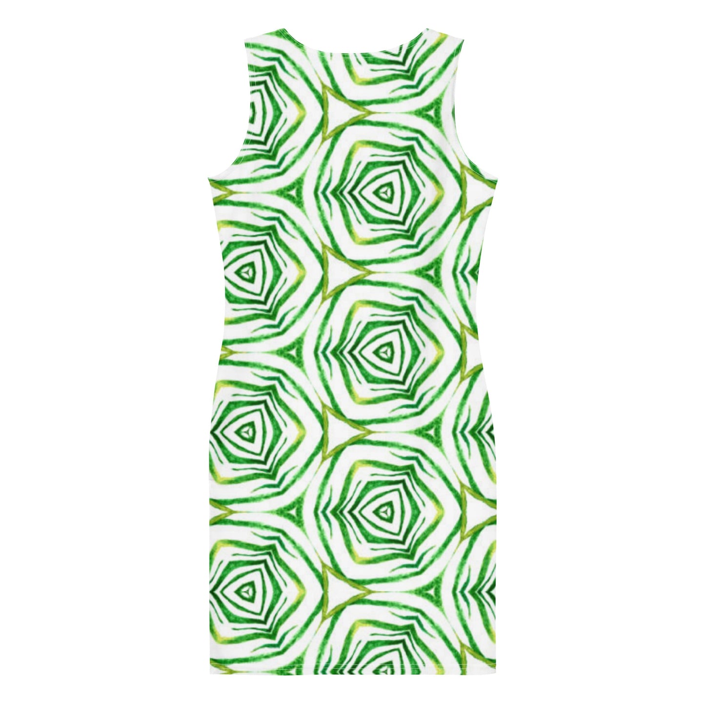 Women's Bodycon dress, Rose White Green Pencil Dresses, Body hugging fit tank top dress, elegant bodycon, sleeveless dress for your favorite party, summer and spring dress - PratSN