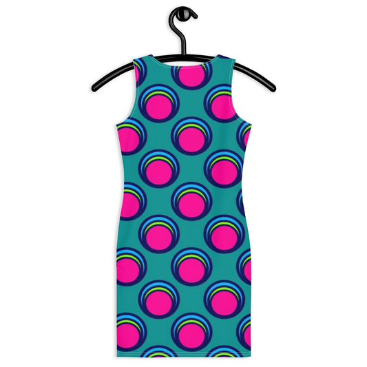 Women's Bodycon dress, Sherpa Blue Pink Pencil Dresses, Body hugging fit tank top dress, elegant bodycon, sleeveless dress for your favorite party, summer and spring dress - PratSN
