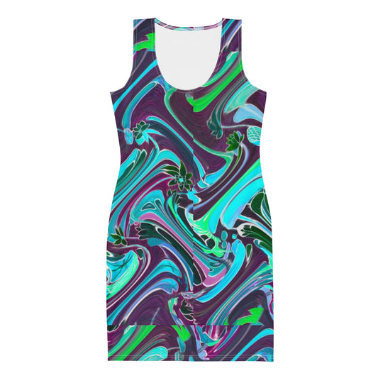 Women's Bodycon dress, Women's clothing, Mini Dress, Summer Dress, skinny Dress, Liquid Pattern, Bodycon Party Dress, Elegant Evening Birthday, Club Outfits - PratSN