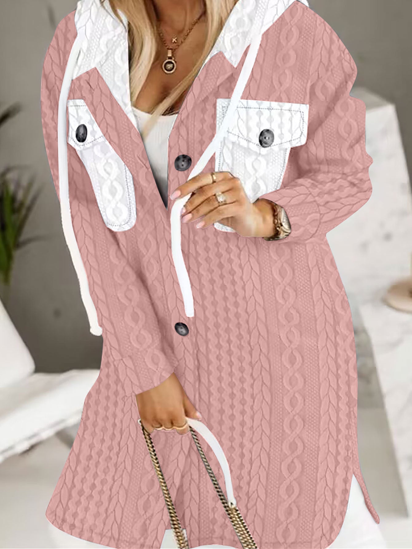 Women's Clothing Fashion New Hooded Coat - PratSN