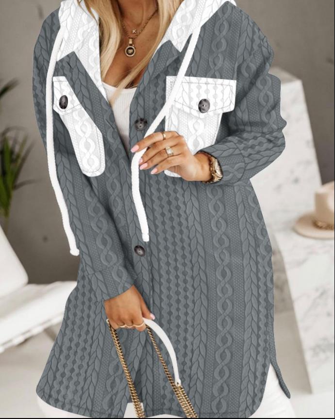 Women's Clothing Fashion New Hooded Coat - PratSN