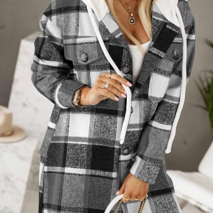 Women's Clothing Fashion New Hooded Coat - PratSN