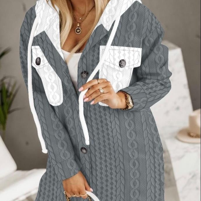 Women's Clothing Fashion New Hooded Coat - PratSN