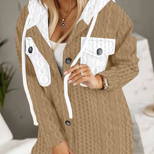 Women's Clothing Fashion New Hooded Coat - PratSN