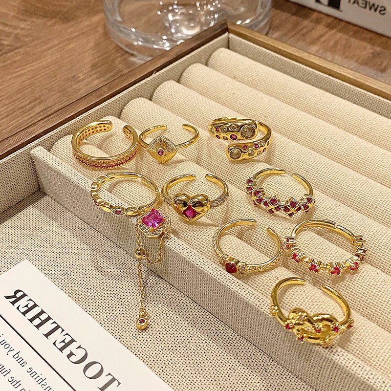 Women's Cool Fashion All - Matching Index Finger Rings - PratSN