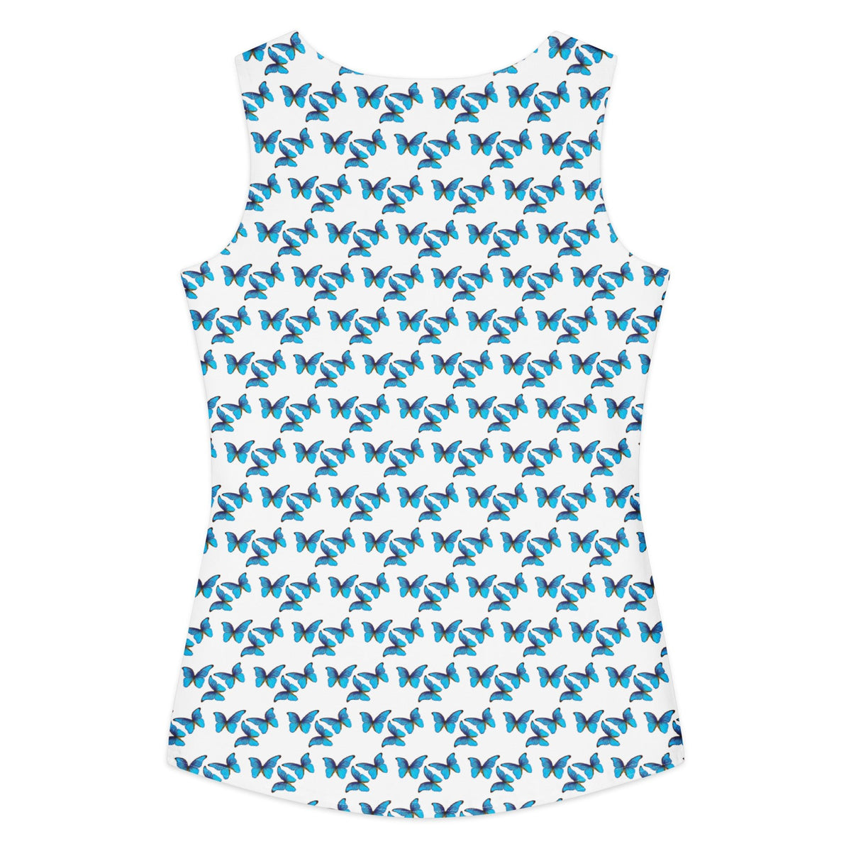Women's cotton tank top Butter Fly Pattern Top - PratSN