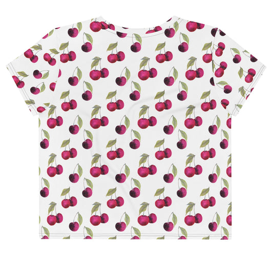 Women's Crop Tee, - PratSN
