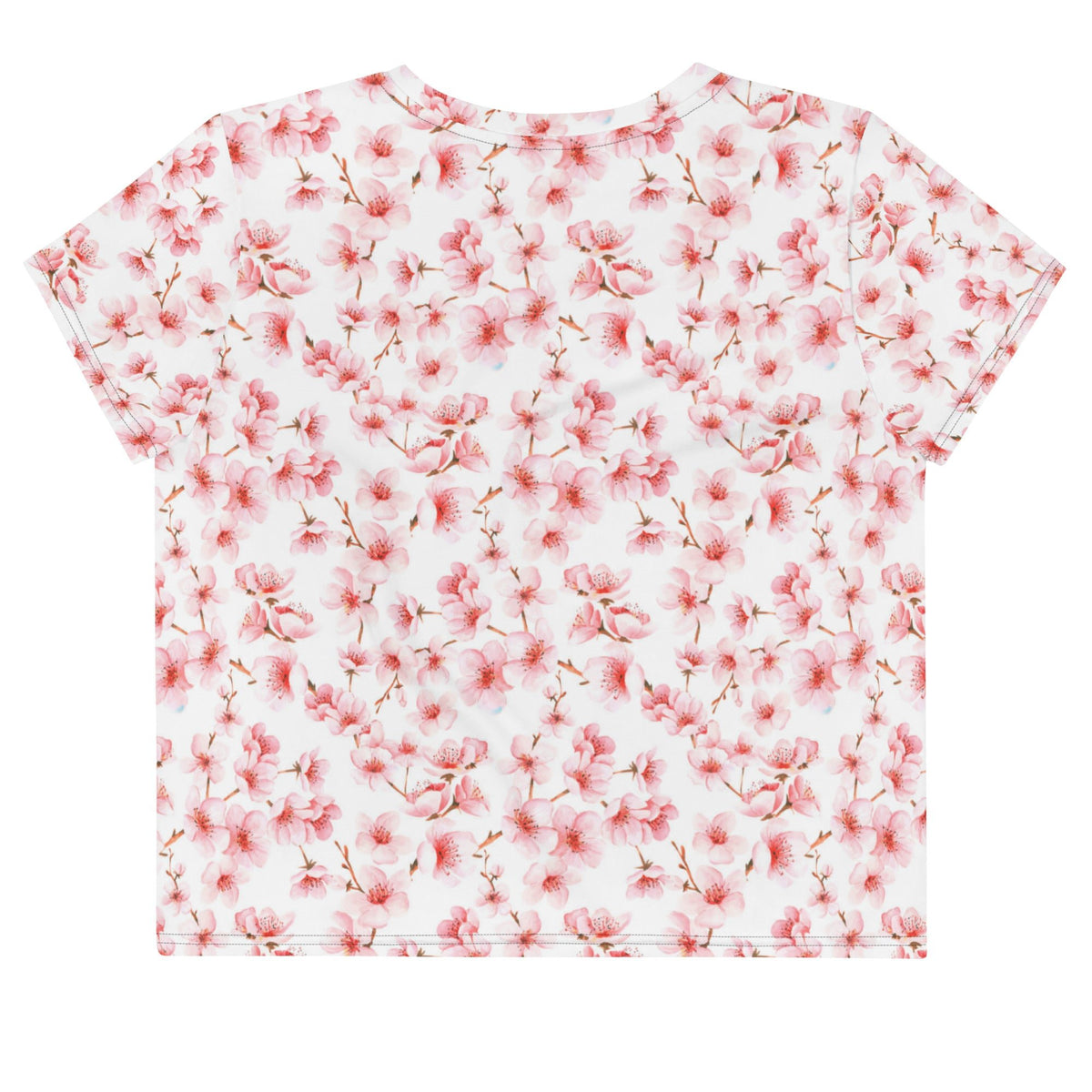 Women's Crop Tee, Vintage Top Floral Crop Top - PratSN
