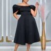 Women's Design Chic Gowns for Women Evening Dresses Elegant Sexy One - shoulder Party Dress Women African Dress - PratSN