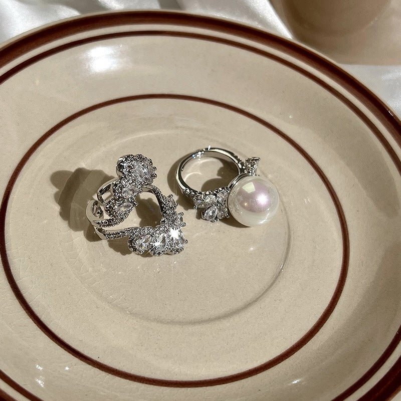 Women's European And American Luxury Pearl Ring - PratSN