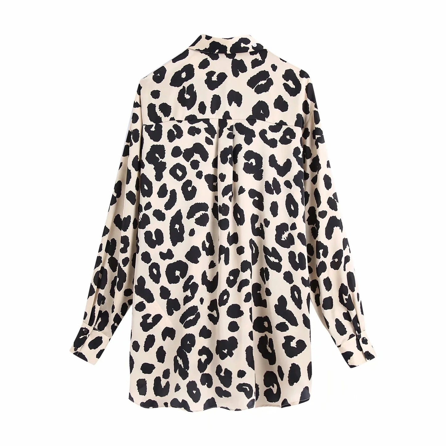 Women's Fabric print loose shirt - PratSN