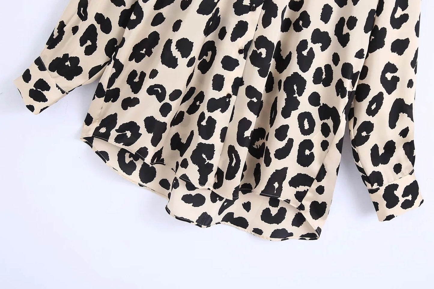 Women's Fabric print loose shirt - PratSN
