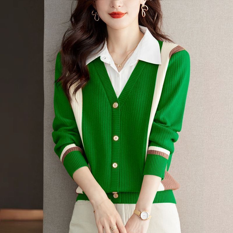 Women's Fashion Casual Multicolor Top Bottoming Shirt - PratSN