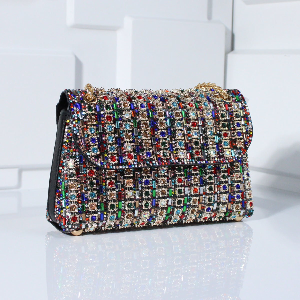 Women's Fashion Diamond Crossbody Bag - PratSN
