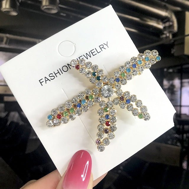 Women's Fashion Geometric Pearl Hair Clips - PratSN