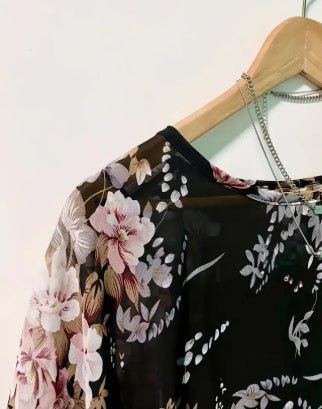 Women's Fashion Round Neck Shirt With Half Sleeve Loose Shirt - PratSN