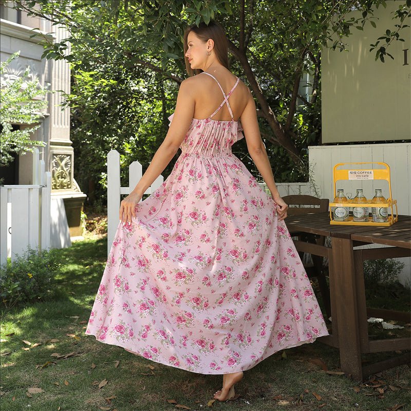 Women's Fashion Simple Printed Dresses - PratSN