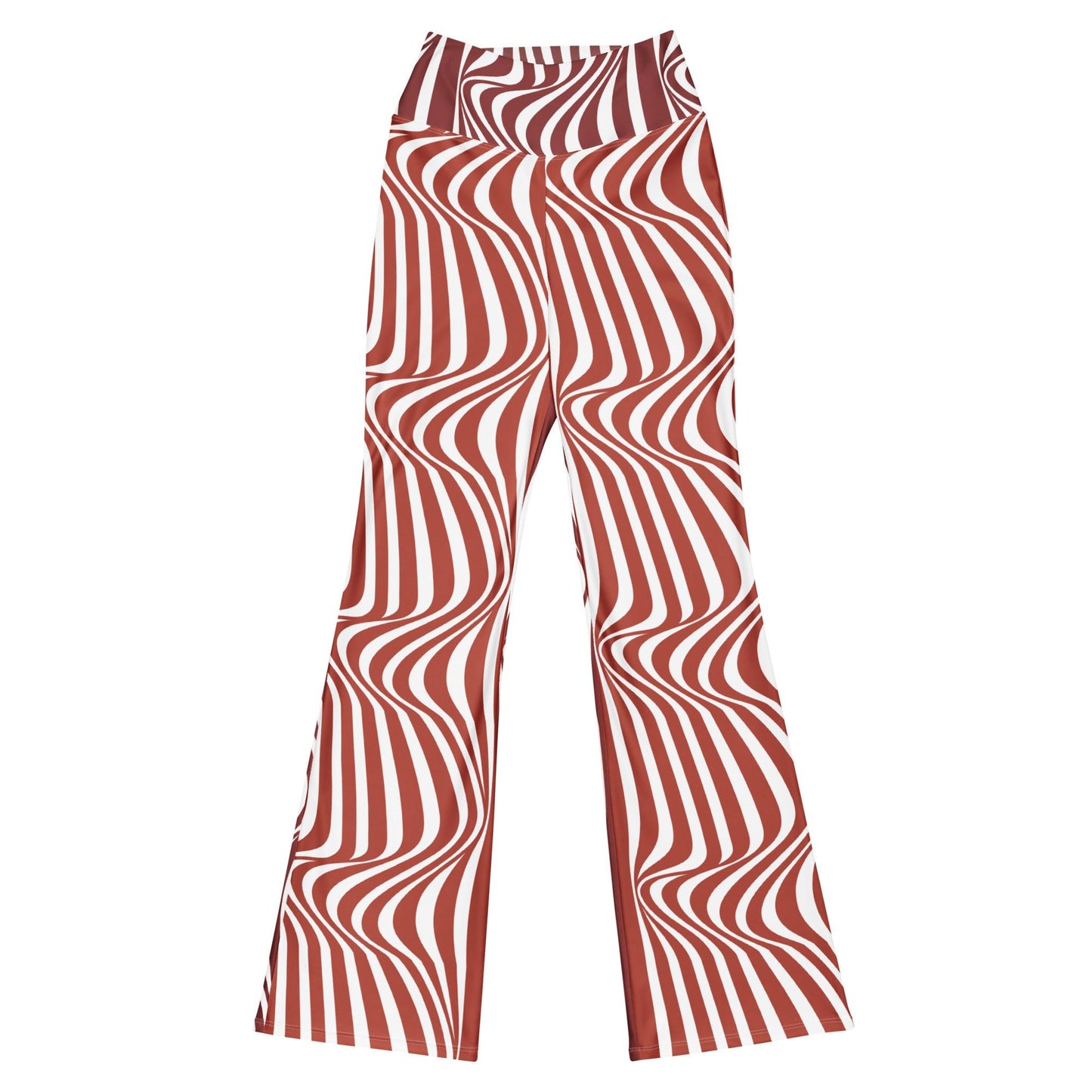 Women's Flare leggings, Tummy Control, Palazzo Pants, Bell Bottom Pants, Yoga Pants - PratSN