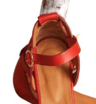 Women's Flat Leather Sandals - PratSN