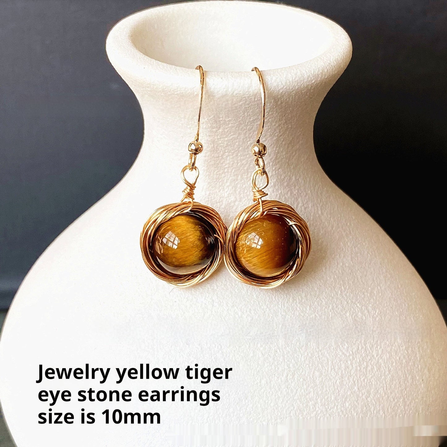 Women's Freshwater White Pearl Earrings - PratSN