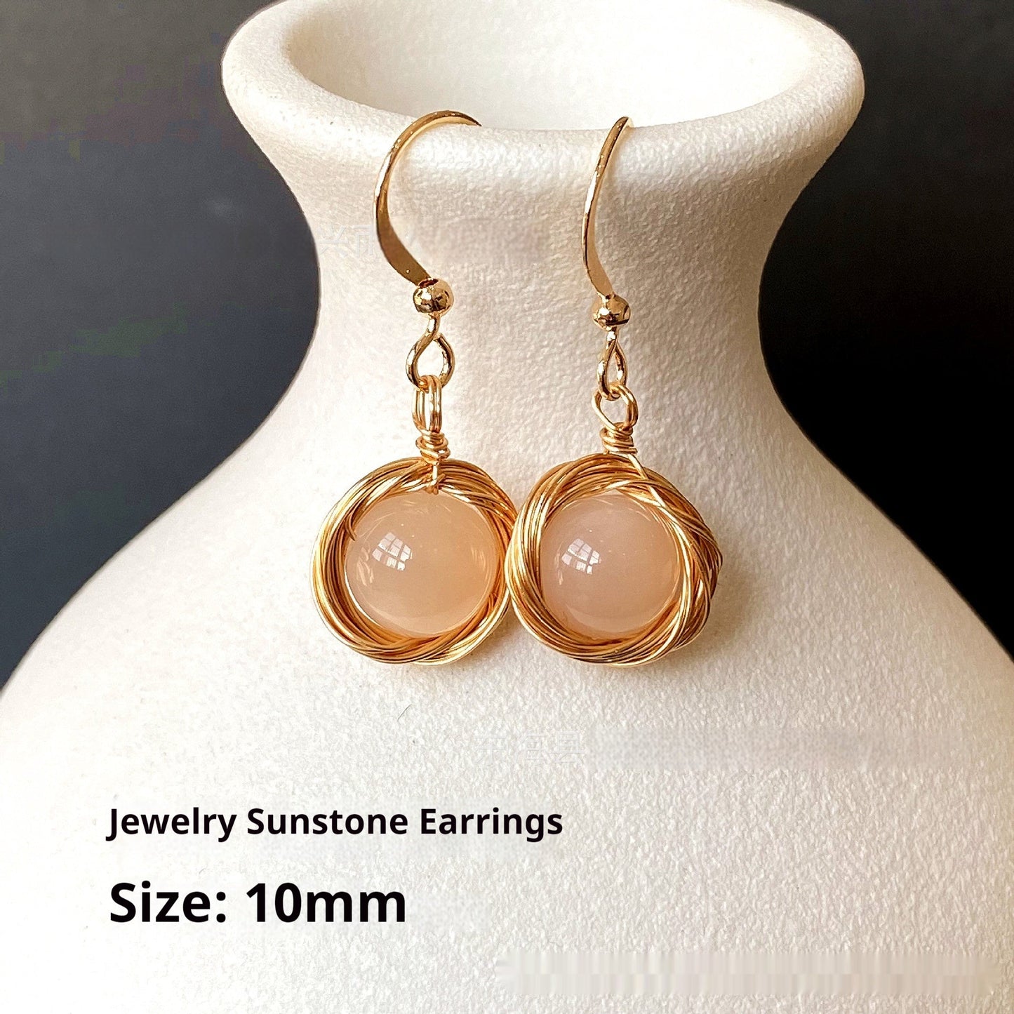 Women's Freshwater White Pearl Earrings - PratSN