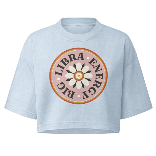 Women’s garment dye cropped tee - PratSN