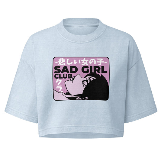 Women’s garment dye cropped tee - PratSN